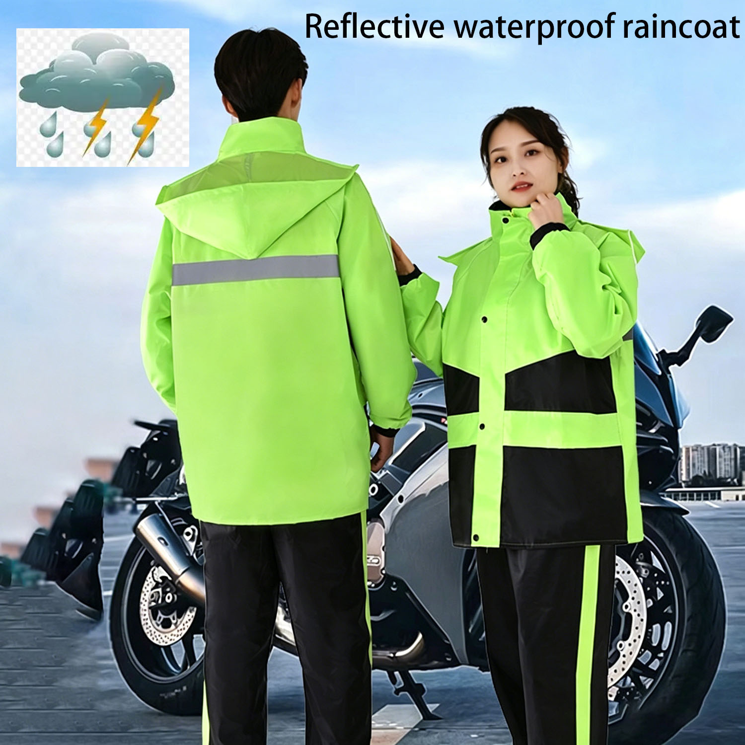 Motorcycle Gear Mens - Trajes Impermeables para Motocicleta, para Hombre