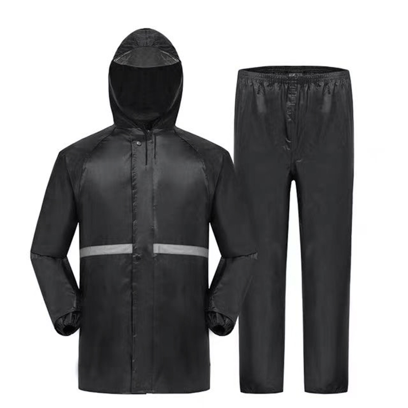 Motorcycle Gear Mens - Abrigo con capucha y pantalón para