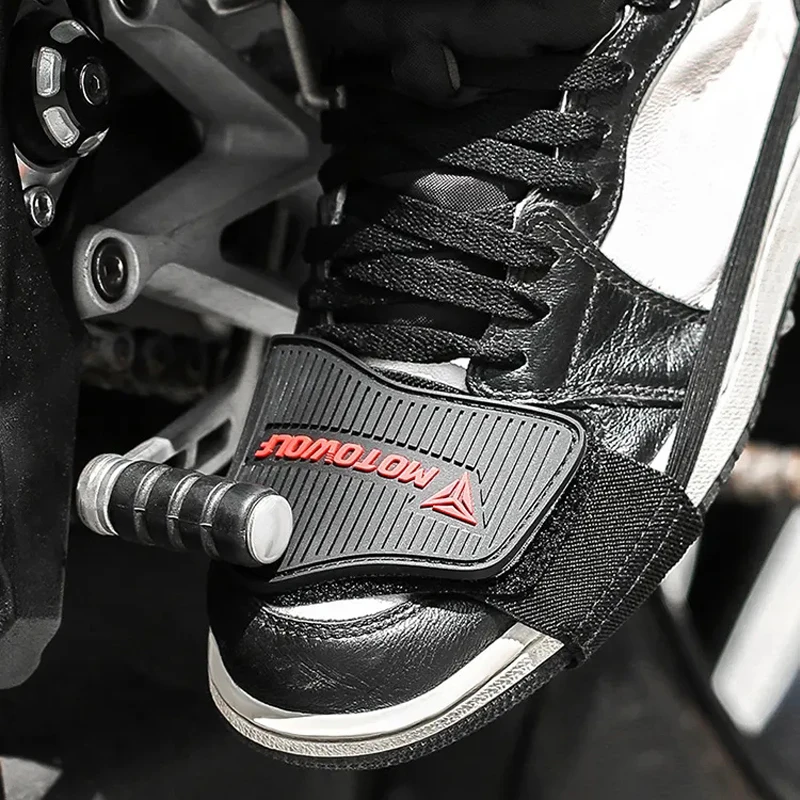 Protección para zapatos de mot - Motorcycle Gear Lever Extender reseña y precio