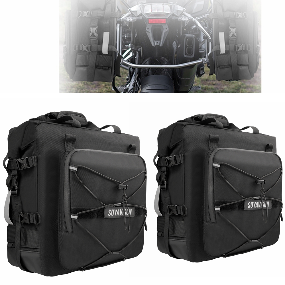 Bolsa lateral para motocicleta - Motorcycle Gear Backpack reseña y precio