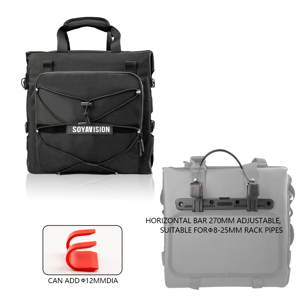 Bolsa lateral para motocicleta - Motorcycle Gear Backpack reseña y precio
