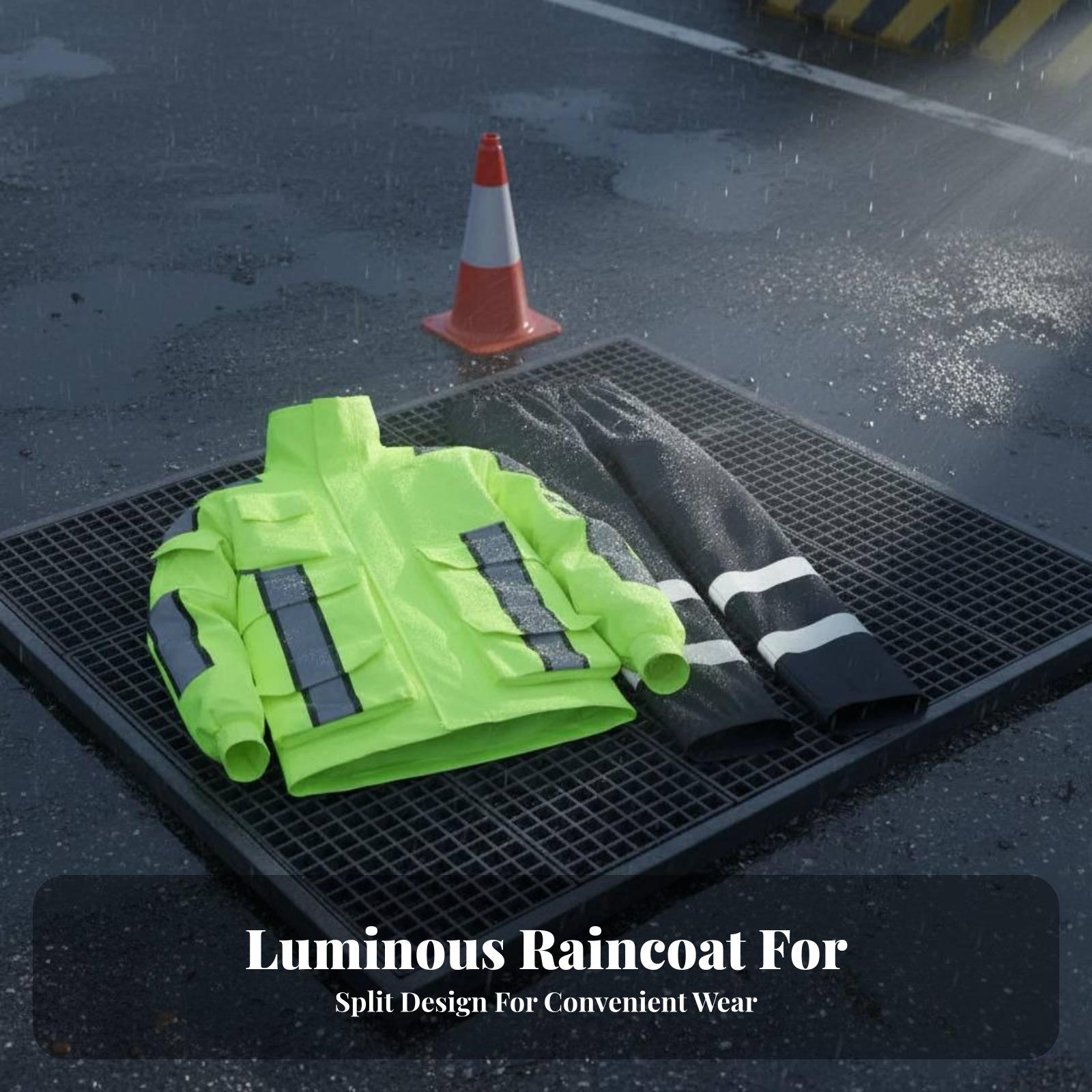 Traje Impermeable Reflectante  - Motorcycle Gear Mens reseña y precio