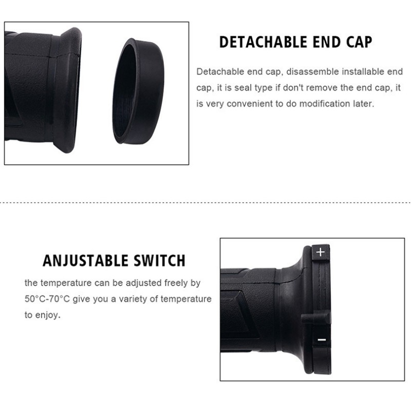 Empuñaduras calentadas a mano  - Handlebar Grip Heated reseña y precio