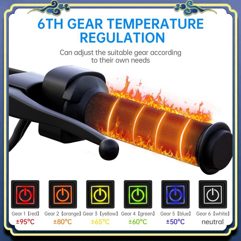 Manillar con empuñaduras calef - Handlebar Grip Heated reseña y precio